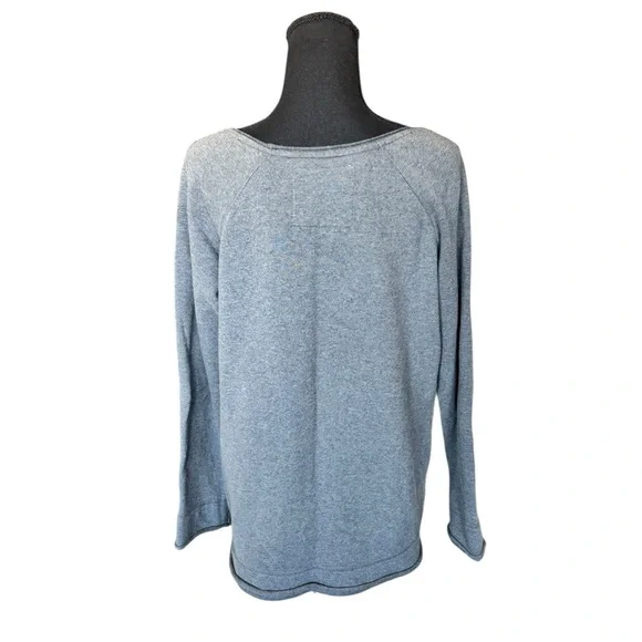 JW Los Angeles Gray Embroidered Bird Floral Sweatshirt Top M D45 - Picture 3 of 8